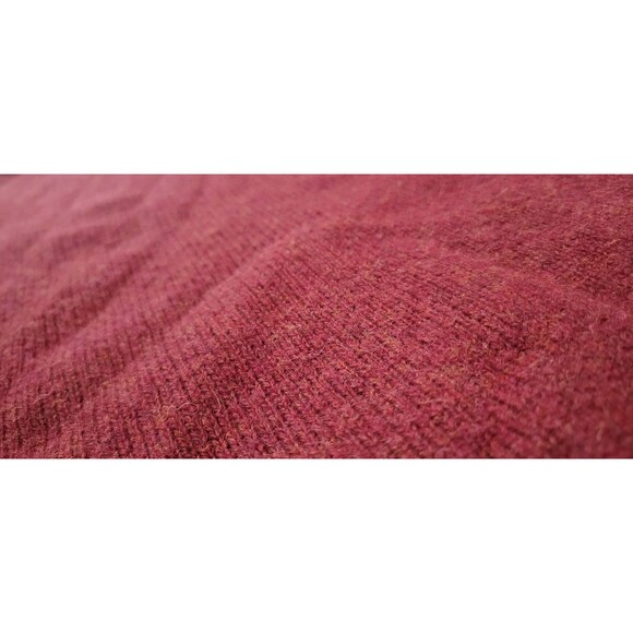 Pendleton Washable Wool Sweater Size Medium Mens Red 100% Wool Sweatshirt - Picture 5 of 10
